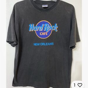 Hard Rock Cafe New Orleans Vintage Black T-Shirt XL